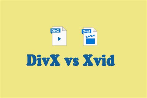 xvid|xvid vs divx.